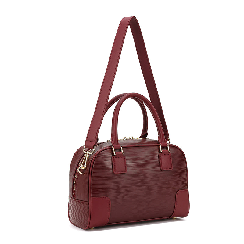EPI CALF LEATHER SEASHELL BOSTON BAG (BS231503) - CLOSETFULLOFBAGS