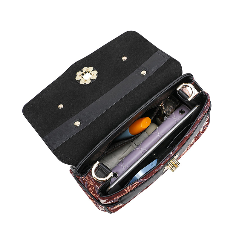 LUMINE MESSENGER BAG IN NAPPA CALF (L1002) - CLOSETFULLOFBAGS